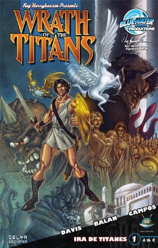 WRATH OF THE TITANS, de DAVIS | portada del libro