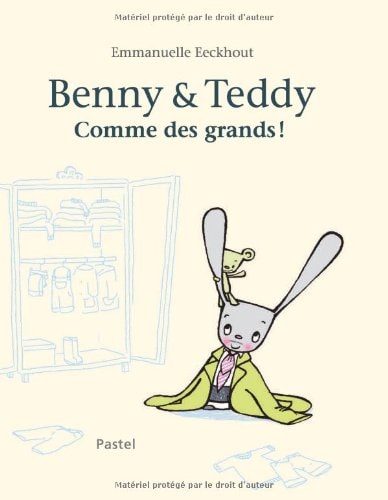 ENNY & TEDDY COMME DES GRANDS !, de Emmanuelle Eeckhout | portada del libro