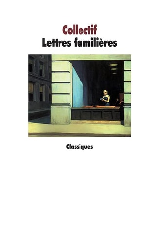 ETTRES FAMILIERES, de Marie Pérouse-Battello | portada del libro