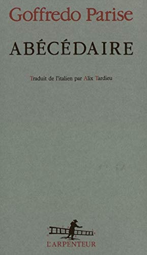 ABECEDAIRE, de Goffredo Parise | portada del libro