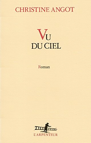 VU DU CIEL, de Christine Angot | portada del libro