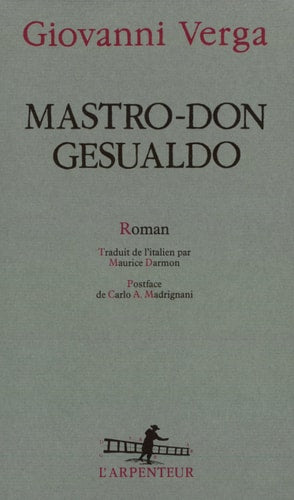 MASTRO-DON GESUALDO, de Giovanni Verga | portada del libro