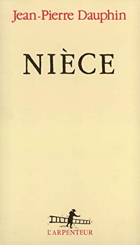 NIECE, de Jean Pierre Dauphin | portada del libro