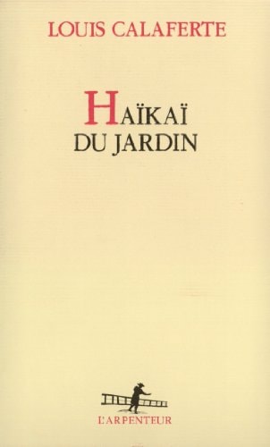 HAIKAI DU JARDIN, de Calaferte | portada del libro