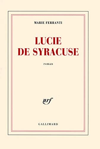 LUCIE DE SYRACUSE, de Ferranti | portada del libro