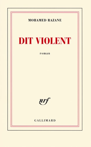 DIT VIOLENT, de Razane | portada del libro