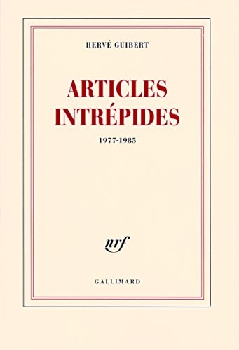 ARTICLES INTREPIDES, de Guibert | portada del libro