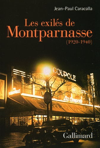 LES EXILES DE MONTPARNASSE, de Jean-Paul Caracalla | portada del libro