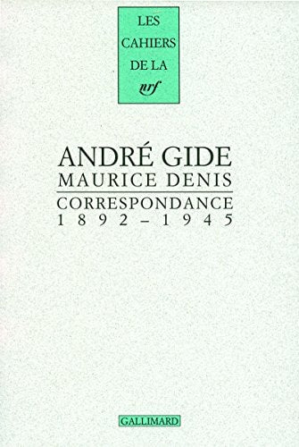CORRESPONDANCE, de Denis | portada del libro