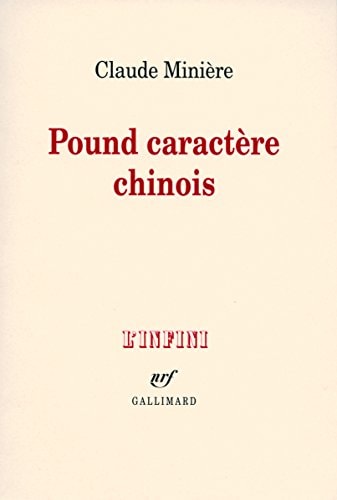 POUND CARACTERE CHINOIS, de Claude Minière | portada del libro