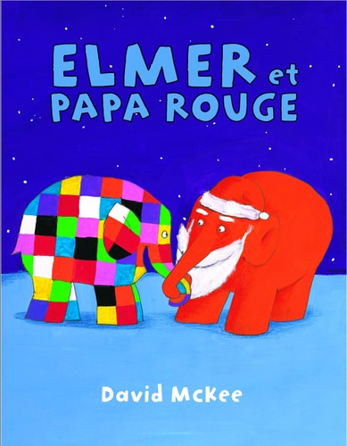 Elmer et Papa Rouge, de David McKee | portada del libro