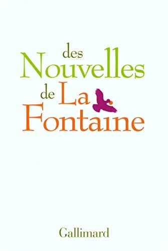 NOUVELLES DE LA FONTAINE, de Audeguy | portada del libro