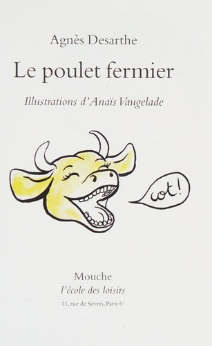 Le poulet fermier, de Agnès Desarthe | portada del libro