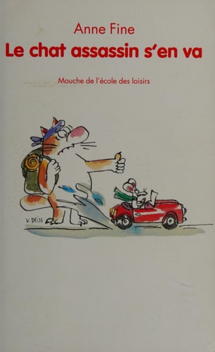 E CHAT ASSASSIN S'EN VA, de Anne Fine | portada del libro
