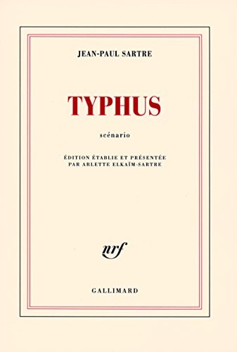TYPHUS, de Sartre | portada del libro