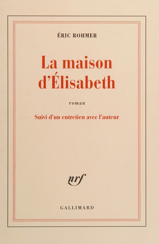 LA MAISON D'ELISABETH, de Rohmer | portada del libro
