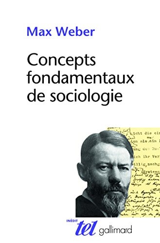 CONCEPTS FONDAMENTAUX DE SOCIOLOGIE, de Max Weber | portada del libro