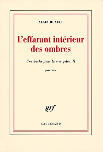 EFFARANT INTERIEUR DES OMB, de Alain Duault | portada del libro