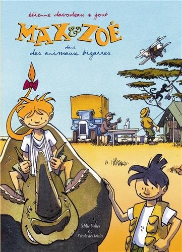 AX & ZOE DANS DES ANIMAUX BIZARRES, de Joub | portada del libro