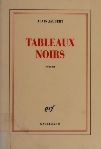 TABLEAUX NOIRS, de Alain Jaubert | portada del libro