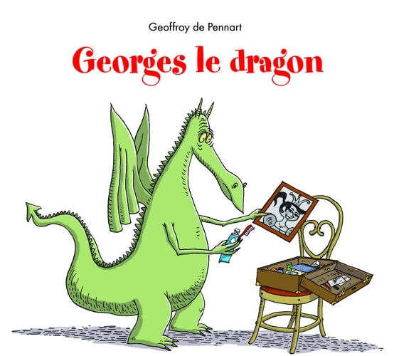 EORGES LE DRAGON, de Geoffroy de Pennart | portada del libro