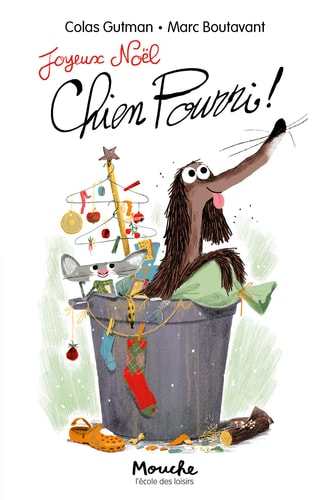 OYEUX NOEL CHIEN POURRI, de Colas Gutman | portada del libro