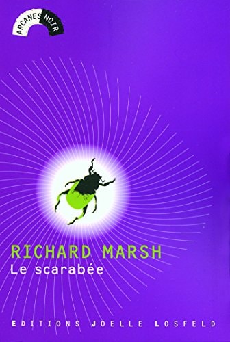 SCARABEE, de Richard Marsh | portada del libro