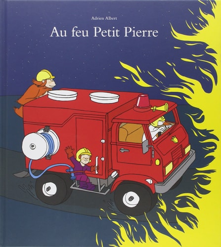 U FEU PETIT PIERRE, de Adrien Albert | portada del libro