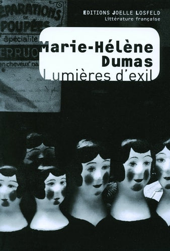 LUMIERES D'EXIL, de Marie-Hélène Dumas | portada del libro