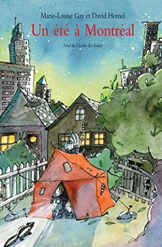 N ETE A MONTREAL, de Marie-Louise Gay | portada del libro