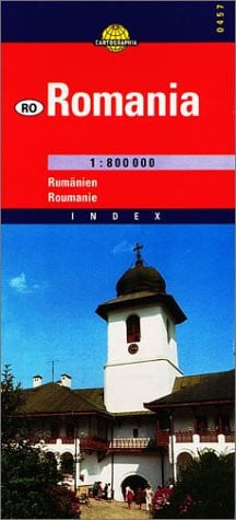 MAPA CARTOGRAFIA RUMANIA, de SIN AUTOR | portada del libro