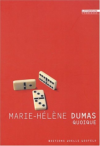 QUOIQUE, de Marie-Hélène Dumas | portada del libro