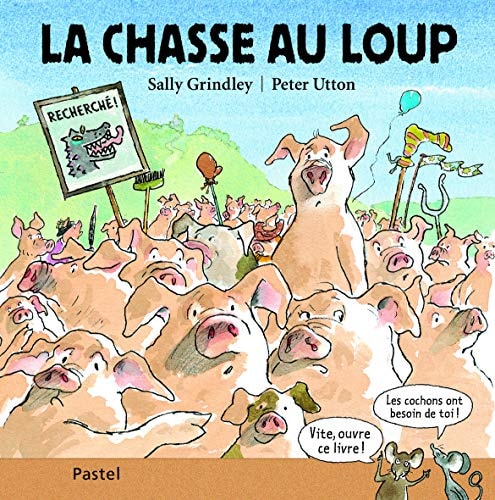A CHASSE AU LOUP, de Sally Grindley | portada del libro