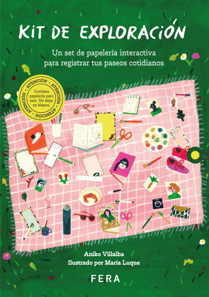 KIT DE EXPLORACION, de VILLALBA, ANIKO | portada del libro