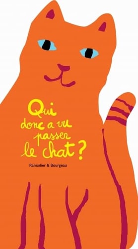 UI DONC A VU PASSER LE CHAT ?, de Cédric Ramadier | portada del libro