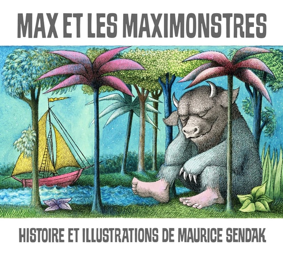 AX ET LES MAXIMONSTRES, de Maurice Sendak | portada del libro