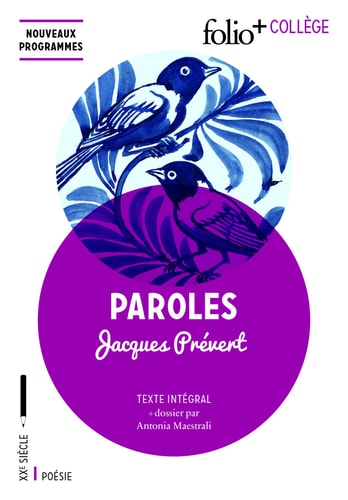 Paroles, de Jacques Prévert | portada del libro