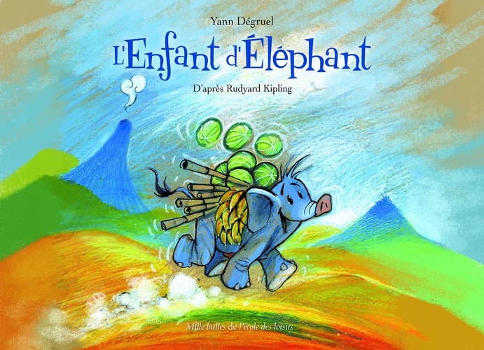 'ENFANT D'ELEPHANT, de Yann Dégruel | portada del libro