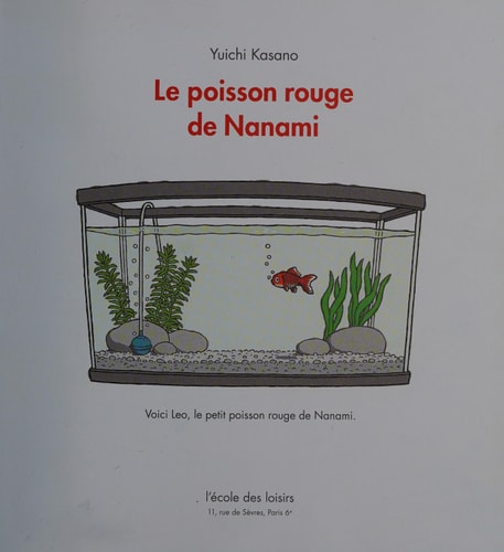 E POISSON ROUGE DE NANAMI, de Yuichi Kasano | portada del libro