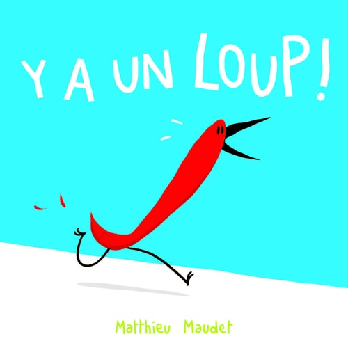 A UN LOUP, de Matthieu Maudet | portada del libro