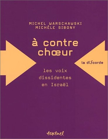 A CONTRE CHOEUR, de Michel Warschawski | portada del libro
