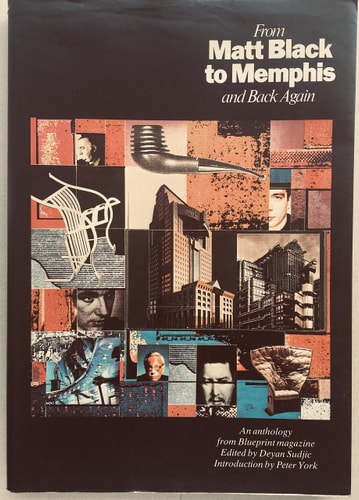 FROM MATT BLACK TO MEMPHIS AND BACK AGAIN, de Deyan Sudjic | portada del libro