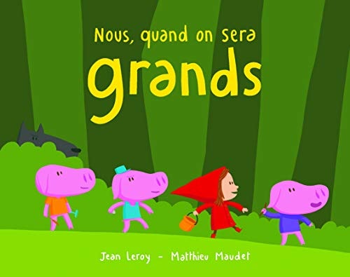 OUS, QUAND ON SERA GRANDS, de Jean Leroy | portada del libro