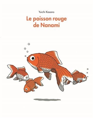 LE POISSON ROUGE DE NANAMI, de Yūichi Kasano | portada del libro