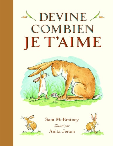 EVINE COMBIEN JE T'AIME, de Sam McBratney | portada del libro