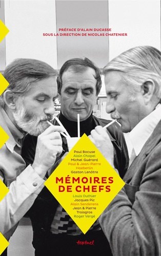 MEMOIRES DE CHEFS, de Nicolas Chatenier | portada del libro
