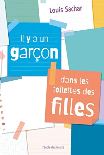 L Y A UN GARCON DANS LES TOILETTES, de Louis Sachar | portada del libro