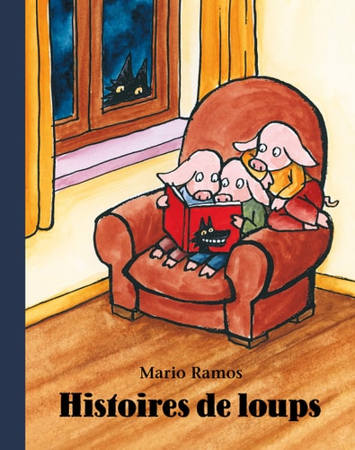 Histoires de loups - Anthologie, de Mario Ramos | portada del libro