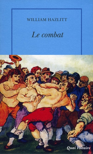 LE COMBAT ET AUTRES ESSAIS, de Hazlitt | portada del libro