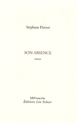 ON ABSENCE, de Stéphane Darnat | portada del libro